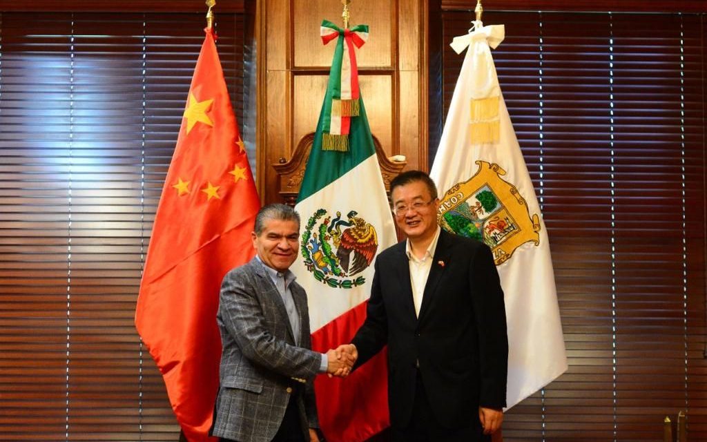 Coahuila recibe a embajador de China