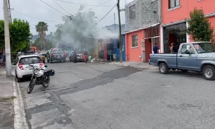 Se registra movilización por incendio provocado en vivienda de Saltillo