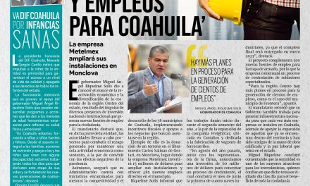 Portada [9 de mayo de 2022] ‘Aumentan inversiones y empleos para Coahuila’; Avanzan incendios en región Sureste y más…