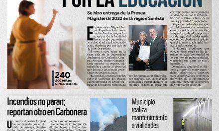 Portada [13 de mayo de 2022] ‘Coahuila apuesta por la educación’; incendios no paran; reportan otro en Carbonera y más…