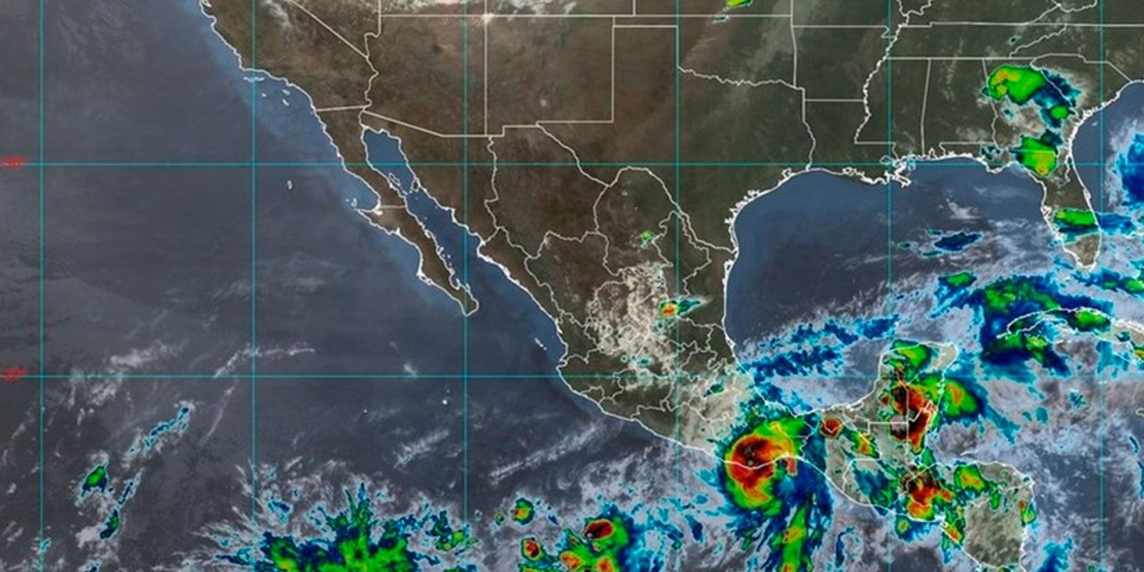 Agatha se degrada en Oaxaca