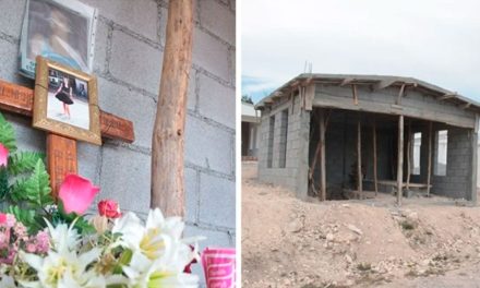 Construyen capilla en tumba de Debanhi Escobar