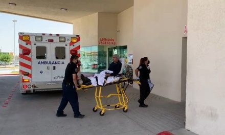 Trabajador termina con fracturas al sufrir aparatosa caída en empresa de Saltillo