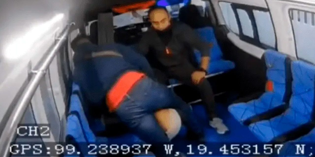 Karma: Ladrón asalta combi con militares vestidos de civil (video)