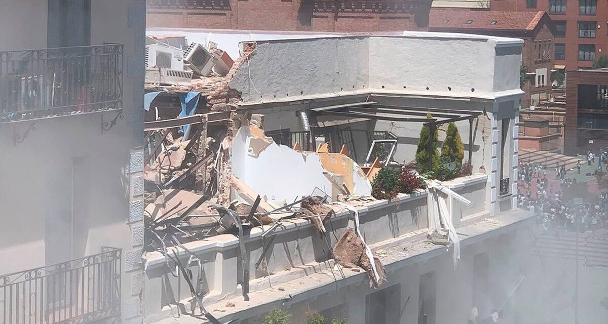 Explota un edificio en Madrid y deja 18 heridos así como dos desaparecidos