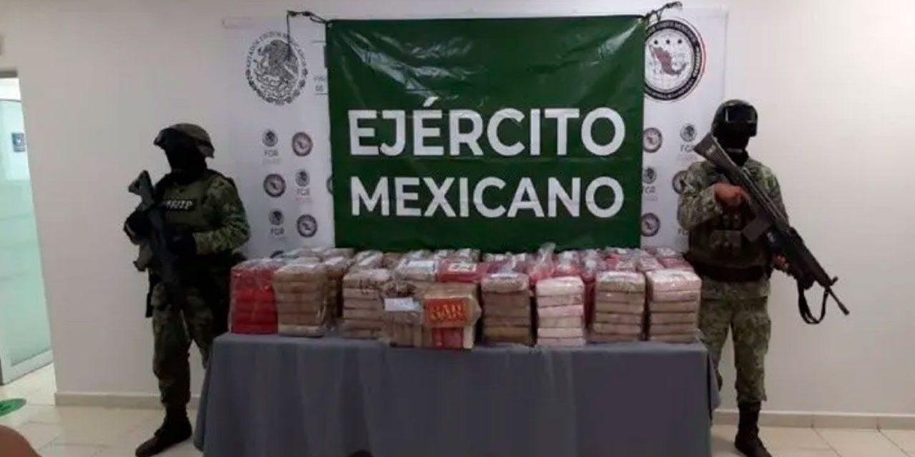 Decomisan 250 kilos de cocaína en Allende, Nuevo León