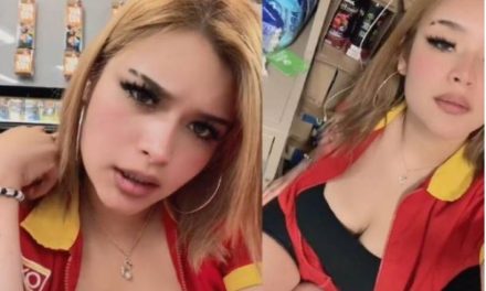 Lupita; la chica del Oxxo que pelea con TikTok porque le censura sus atrevidos videos