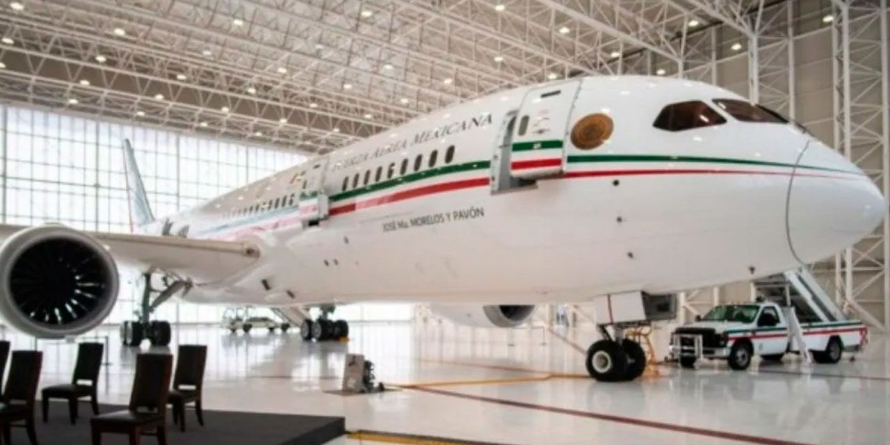 Sedena busca quién le dé mantenimiento al avión presidencial