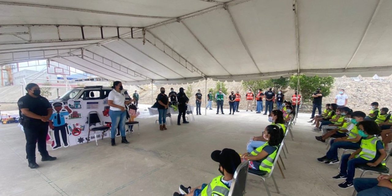 Policía de Ramos Arizpe promueve la prevención de accidentes