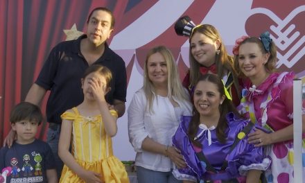Cumple Ramos Arizpe con la niñez con el Circo DIF