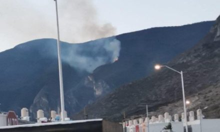 Se reactiva el incendio del Cañón de San Lorenzo en Saltillo