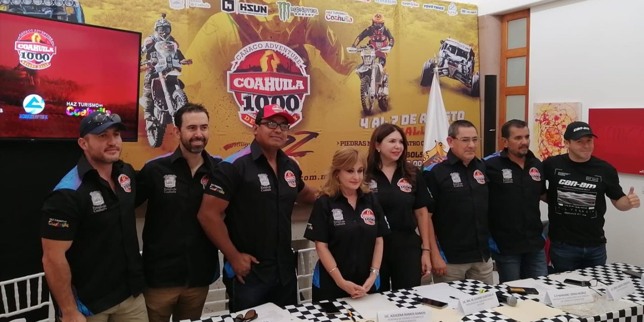 Promueven Carrera Coahuila 1000 en la CDMX