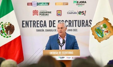 Román Cepeda anuncia programa de escrituración en Torreón