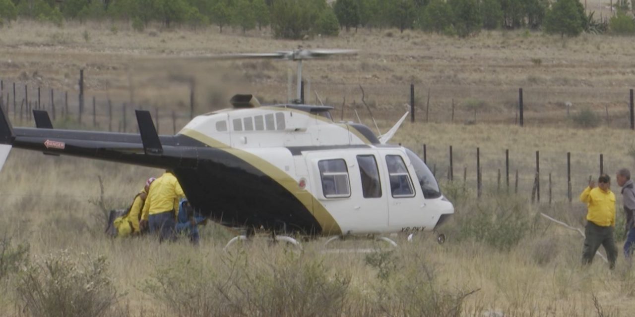 Reportan cinco brigadistas lesionados en el combate de los incendios