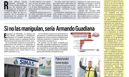 Portada Región Laguna [29 de junio de 2022] Alcalde preside sesión de Consejo del IMPLAN; Detienen a dos exfuncionarios de SIMAS Torreón y más…
