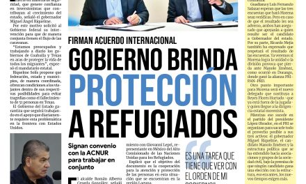 Portada Región Laguna [30 de junio de 2022] Gobierno brinda protección a personas refugiadas; Cumple Torreón con obligaciones de transparencia y más…