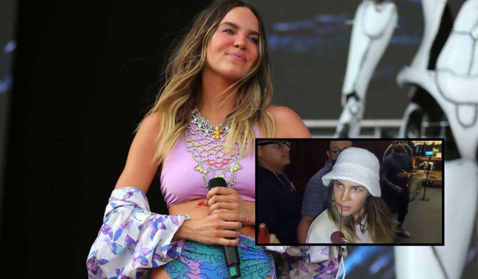 ¿Pero por qué no hay agua?: pregunta Belinda en Monterrey