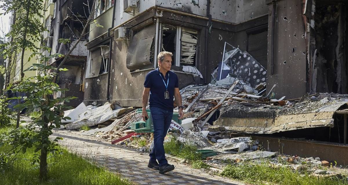 ‘La destrucción es real’: Ben Stiller al visitar Ucrania