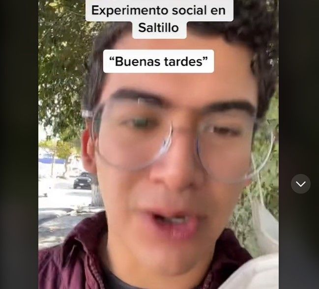 ¿Los de Saltillo no saludan? Joven hace experimento en la ciudad