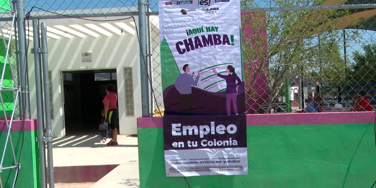 Aquí Hay Chamba: Realizan Jornadas de Empleo en Saltillo