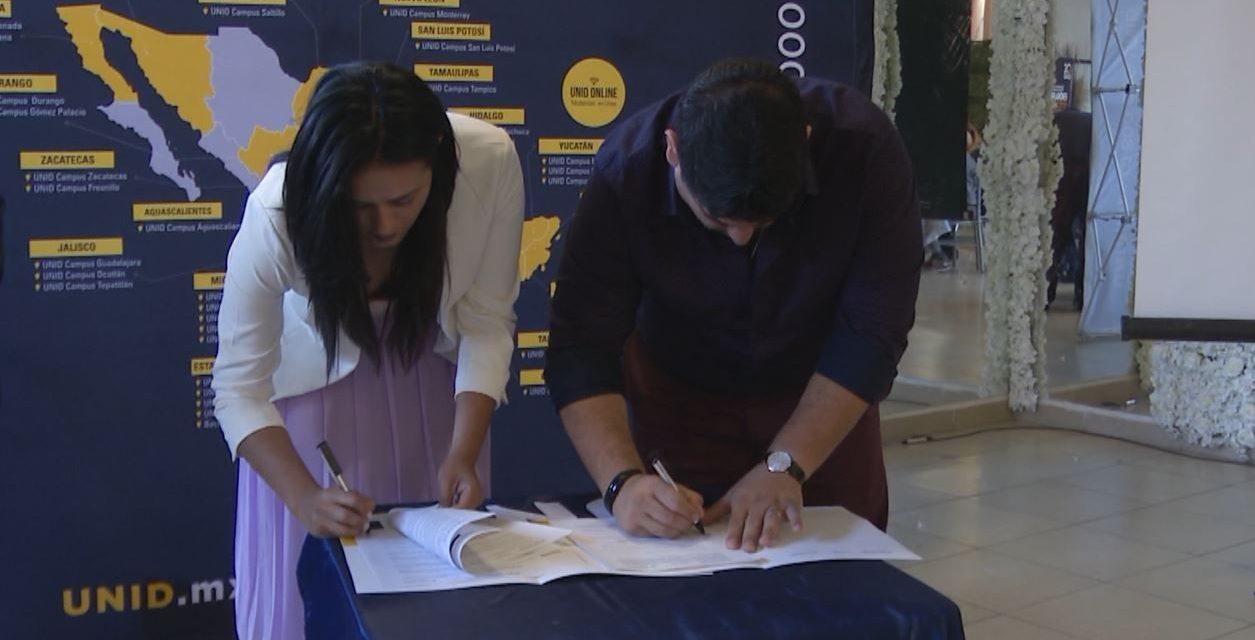 Firma convenio UNID y ARHCOS buscan apoyar al sector empresarial