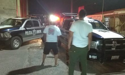 Saltillo: Hombre drogado ingresa a una casa, iba armado y al escapar fue atacado por un perro