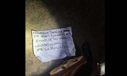 Ya hay nueva administración: mensaje del CJNG junto a dos cabezas en Tijuana
