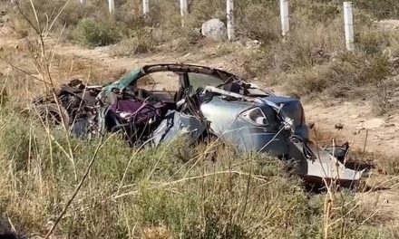 Persona se queda dormida y muere prensado dentro de su auto en la carretera a Zacatecas