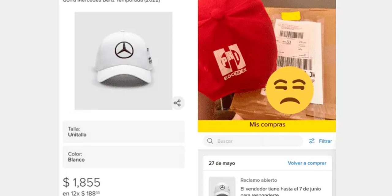Pide gorra de casi 2 mil pesos pero le llega una del PRI