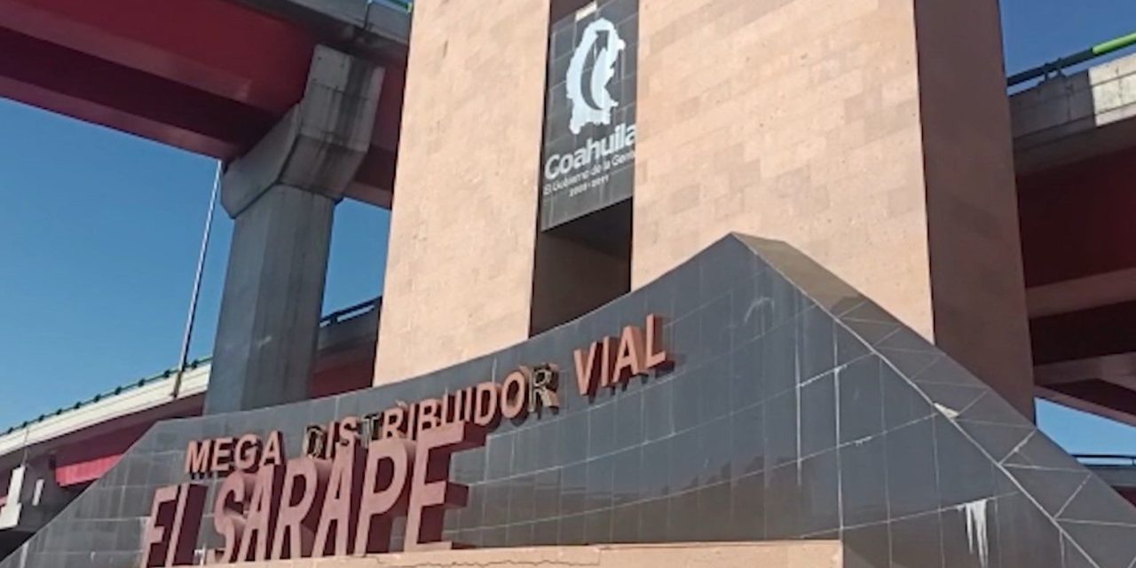 Siguen los hundimientos en el Distribuidor Vial el Sarape