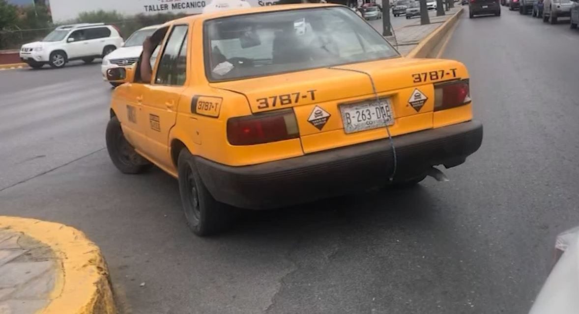 Se quejan de taxista en Saltillo