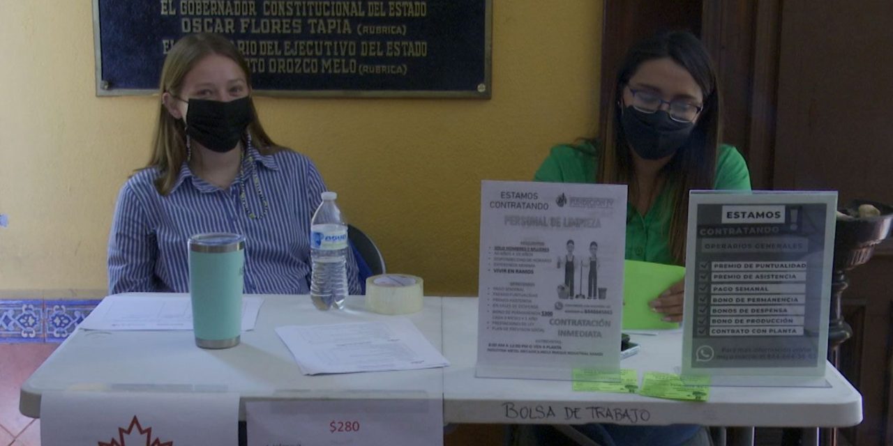 Para atender a más empresas moverán de lugar tianguis del empleo