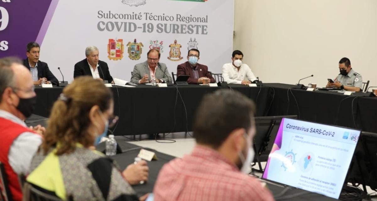 Atendamos los protocolos sanitarios: Subcomité Covid-19 Sureste