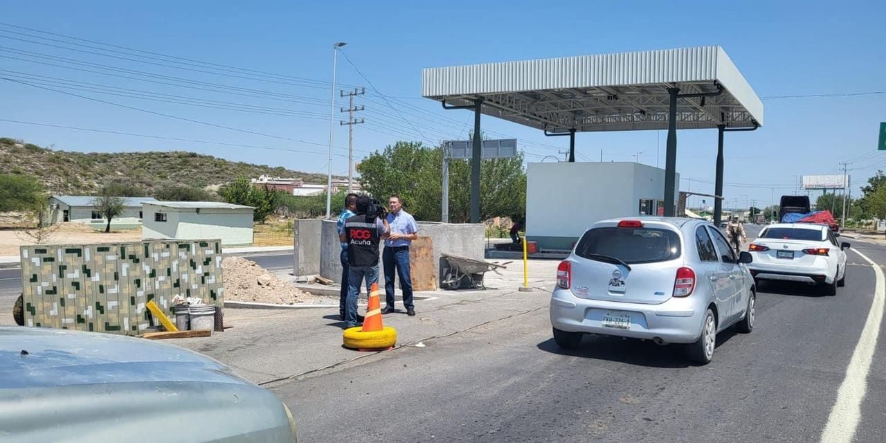 Remodelan entrada a Ciudad Acuña
