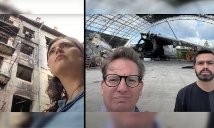 Una selfie en la guerra: critican a diputados de México de visita en Ucrania