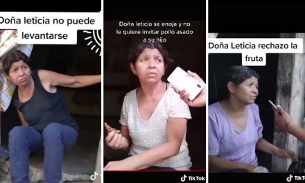 ¿Quién es Doña Leticia, la señora que asegura no puede levantarse y rechaza algunos artículos de despensa en Tik Tok?