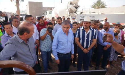 Entrega Riquelme obras prioritarias en Francisco I. Madero