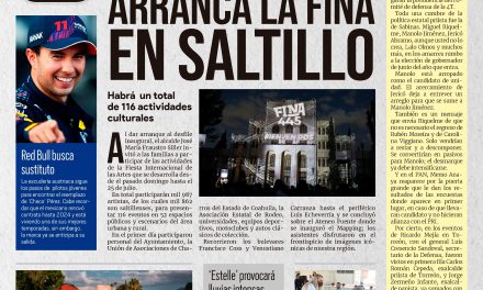 Portada RCG MEDIA [18 de julio de 2022] Arranca la FINA en Saltillo; Procura programa a adultos mayores y más…