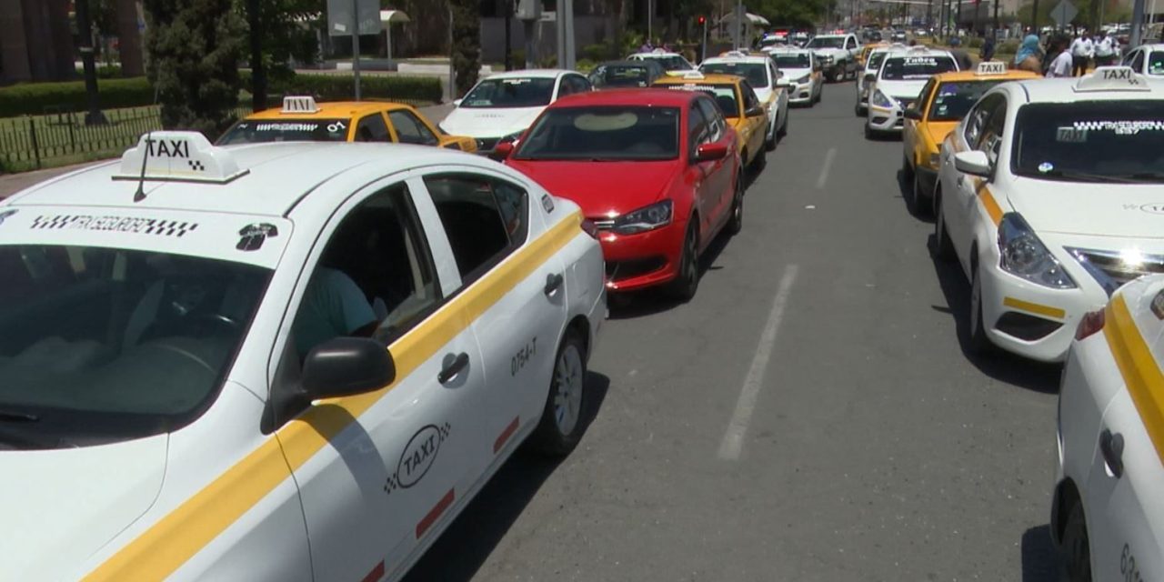 Piden Taxistas de Saltillo que cese operativo en su contra