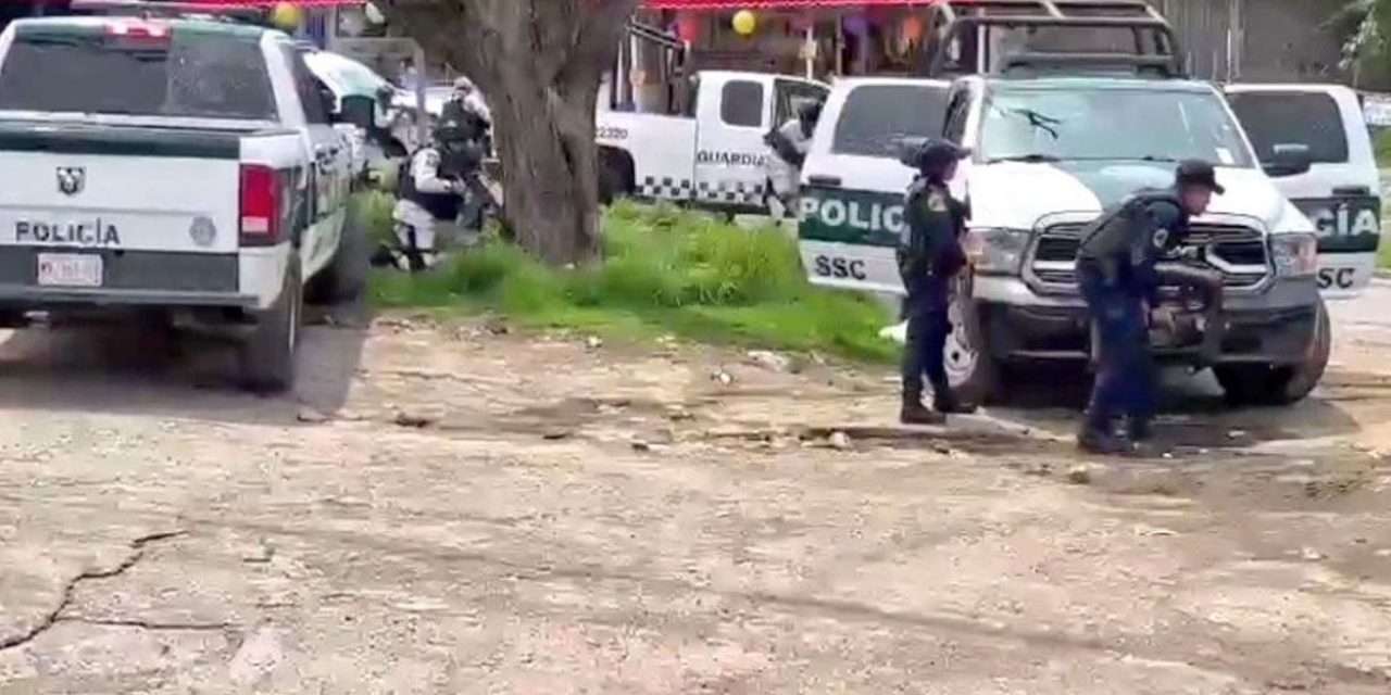 Confiscan armas largas y droga tras balacera en Tlalpan, hay 7 detenidos