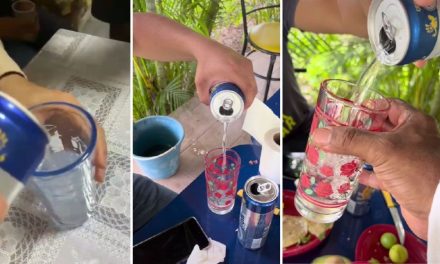 ‘¿Qué onda con la cerveza?’: mujer compra six y contenían agua mineral (video)