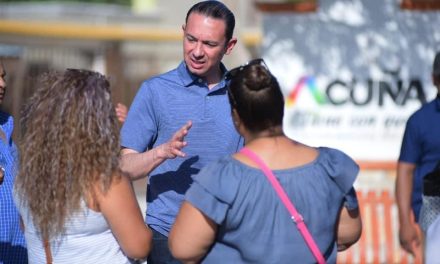 Municipio moderniza el fraccionamiento Santa Teresa en Acuña