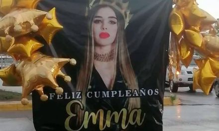 Celebran cumpleaños de Emma Coronel, esposa del ‘Chapo’ en calles de Culiacán