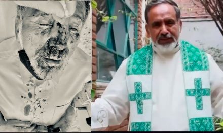 Exhibe sacerdote sus heridas tras brutal ataque de un sicario en Michoacán