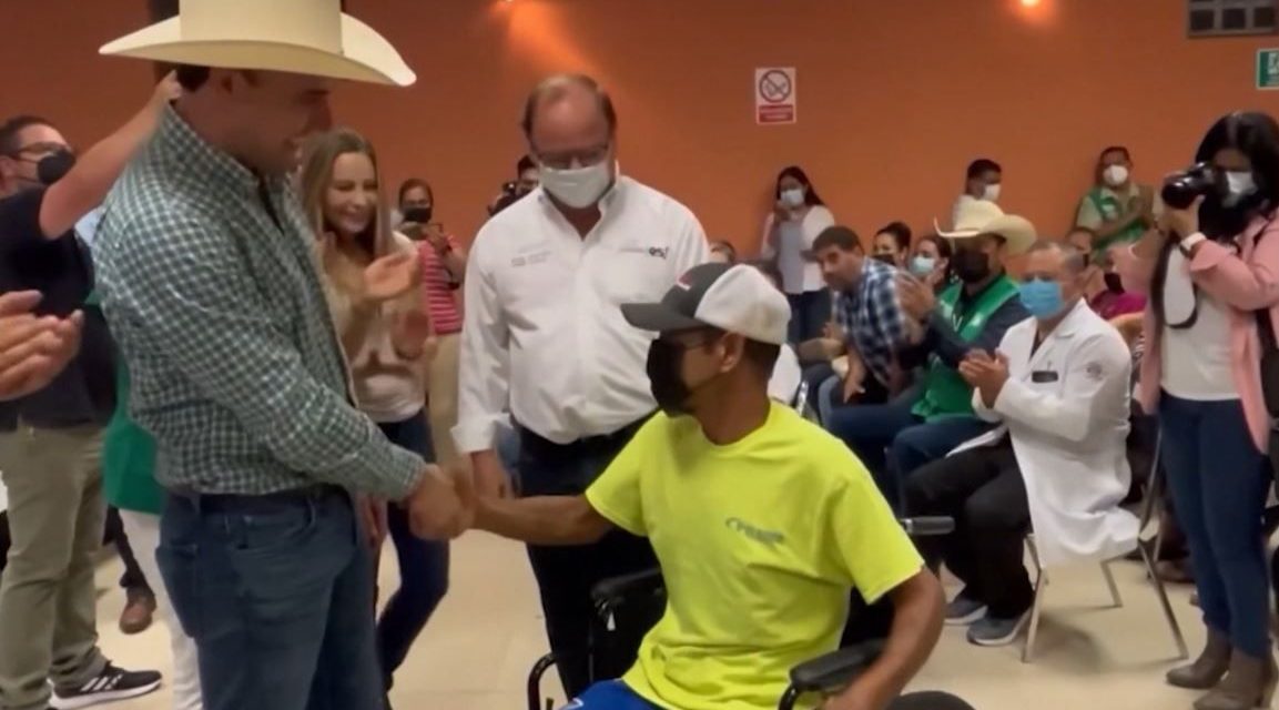 Lleva programa Mejora Coahuila aparatos ortopédicos a la Región Carbonífera