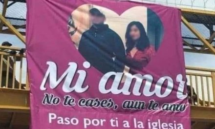 “Mi amor, no te cases, aún te amo”, le pide a su ex no casarse en San Luis Potosí