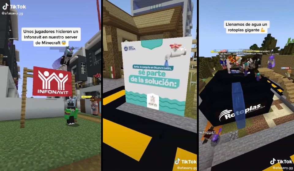 Bienvenidos a las casas Infonavit… ¡en Minecraft!