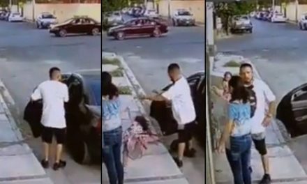 Sujeto jalonea y avienta al suelo a niñita en Monterrey; ya fue detenido