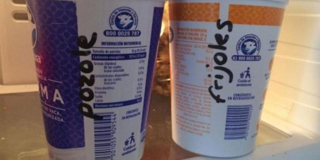 Advierte Profeco que almacenar comida en botes de yogur puede ser peligroso