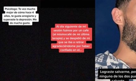 Paciente con depresión revela que su psicólogo se quitó la vida… ‘Me salvaste, pero a ti no’